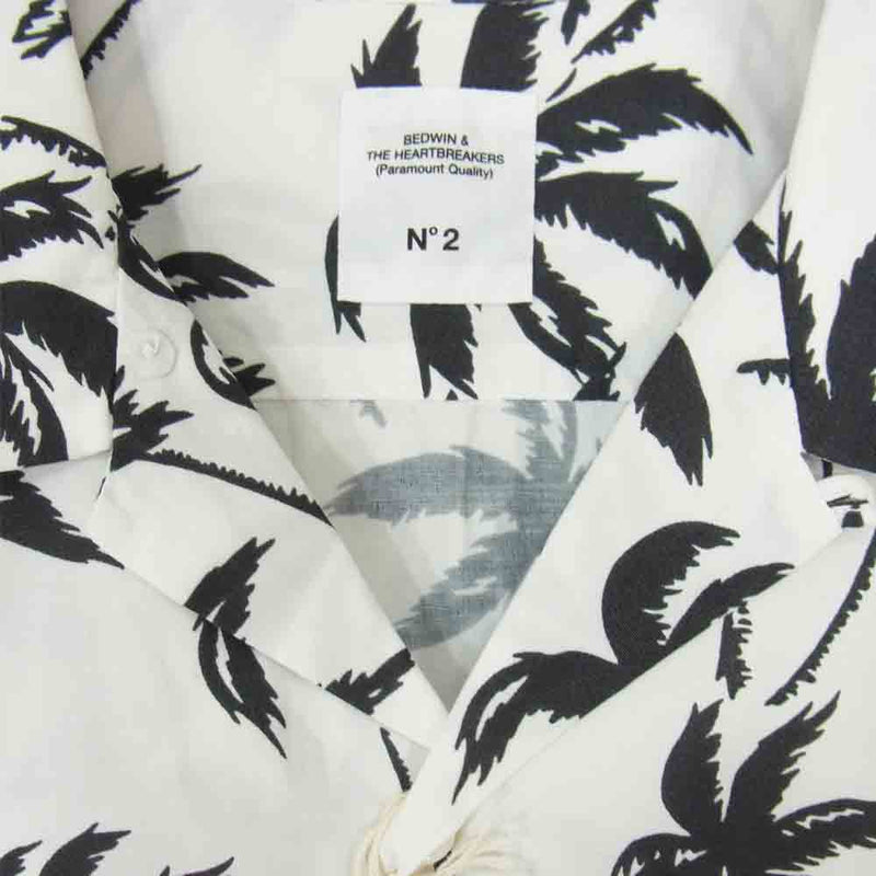 ベドウィン & ザ ハートブレイカーズ 16SB1505 OG ALOHA OPEN COLLAR SHIRT ROGERS アロハ ホワイト系 2【新古品】【未使用】【中古】