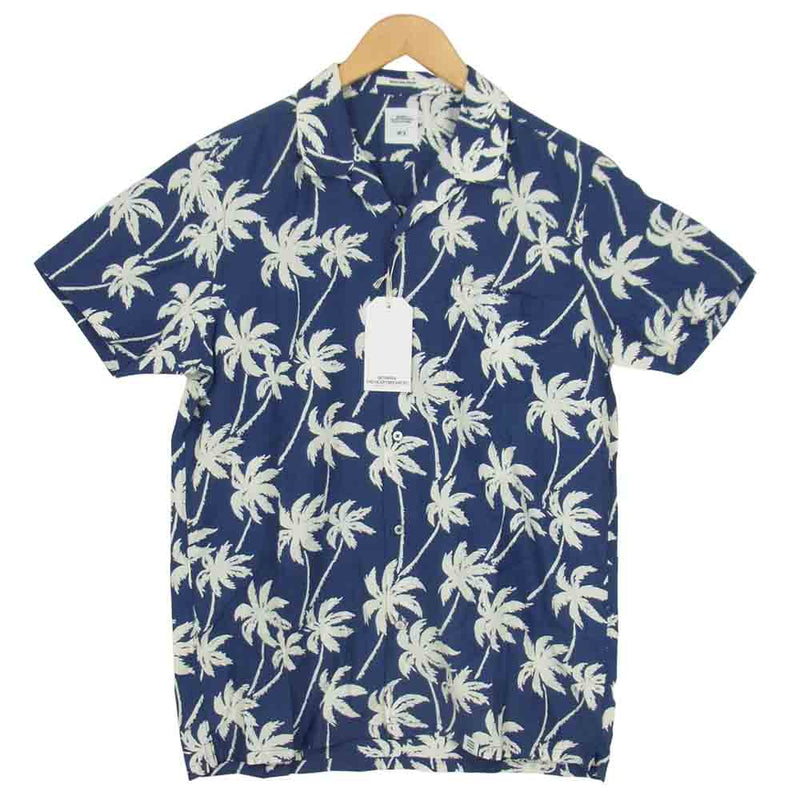 ベドウィン & ザ ハートブレイカーズ 16SB1505 OG ALOHA OPEN COLLAR SHIRT ROGERS アロハ ネイビー系 3【新古品】【未使用】【中古】