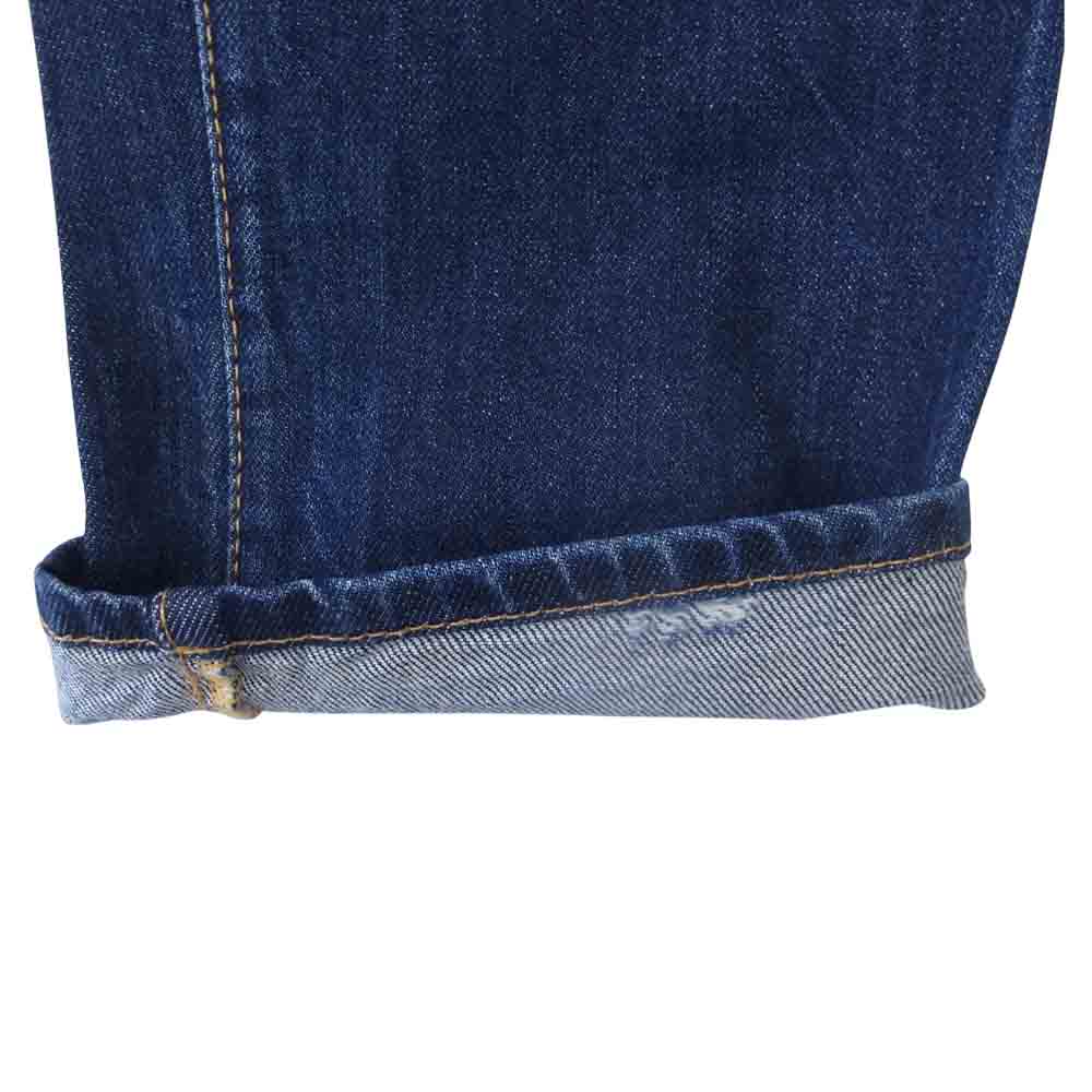 DSQUARED2 ディースクエアード S71LA0359 国内正規品 ロゴパーツ ダメージ加工 デニムパンツ インディゴブルー系 42【中古】