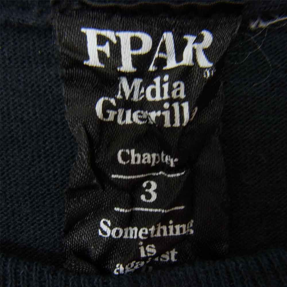 フォーティーパーセントアゲインストライツ ロング Tシャツ 90年代 刺繍  ブラック系 3【中古】