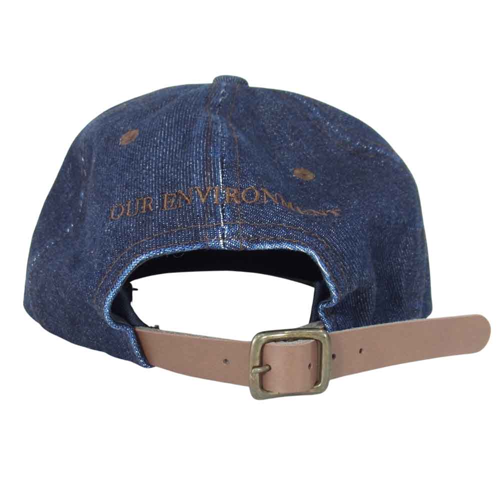 DESCENDANT ディセンダント 211hcds-ht03 SPY HOP 6PANEL CAP ６パネルキャップ インディゴブルー系 F【中古】