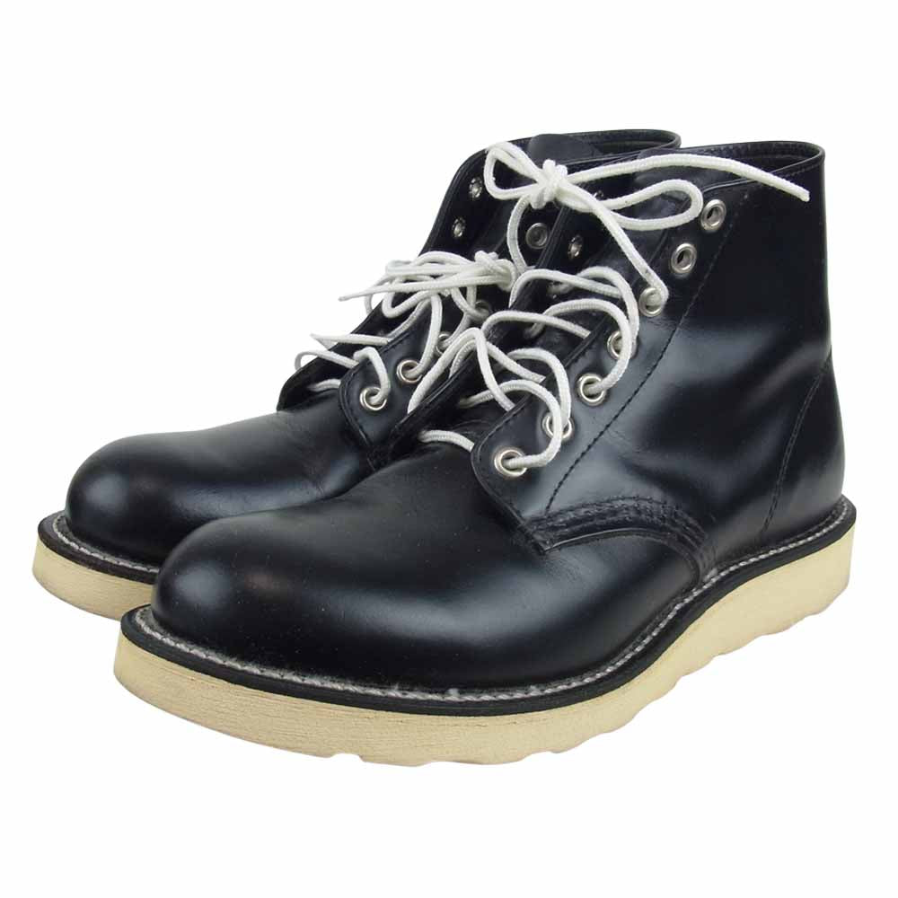 RED WING レッドウィング 8823 FREAKS STORE 別注 Classic Round Toe フリークスストア クラシック ラウンド トゥ ガラスレザー アイリッシュセッター  ブーツ ブラック系 25㎝【中古】