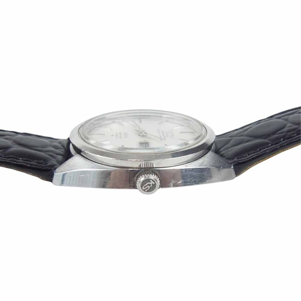 SEIKO セイコー 5246-6000 キングセイコー クロノメーター スペシャル オートマチック クロコ 型押し  ブラック系【中古】