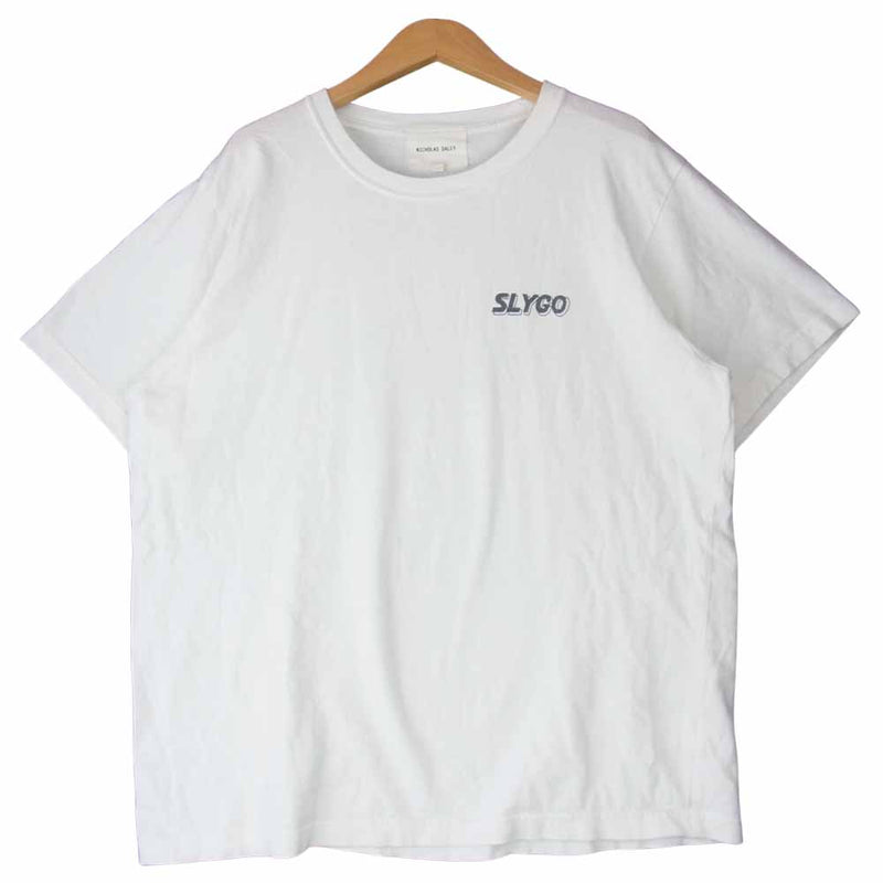 ニコラスデイリー SLYGO TEE Tシャツ ホワイト系 38【中古】