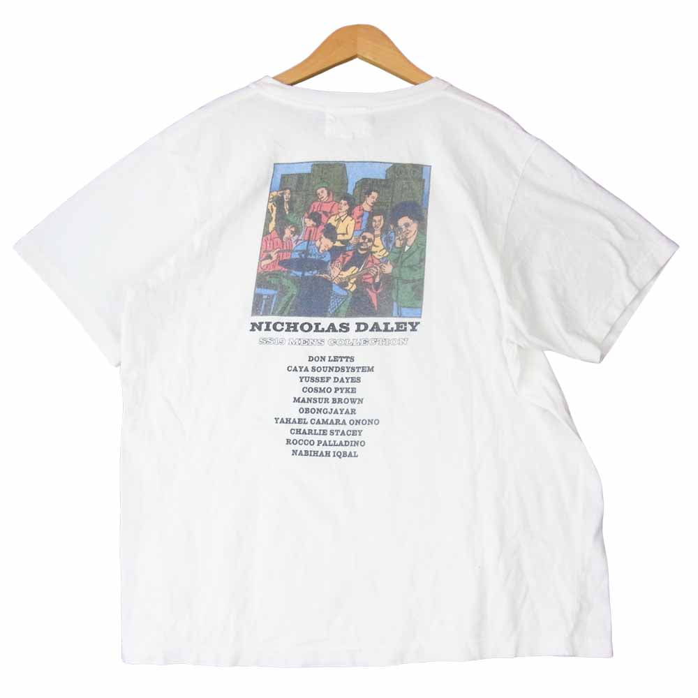 ニコラスデイリー SLYGO TEE Tシャツ ホワイト系 38【中古】