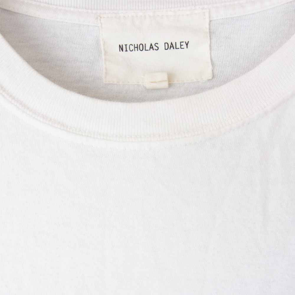 ニコラスデイリー SLYGO TEE Tシャツ ホワイト系 38【中古】