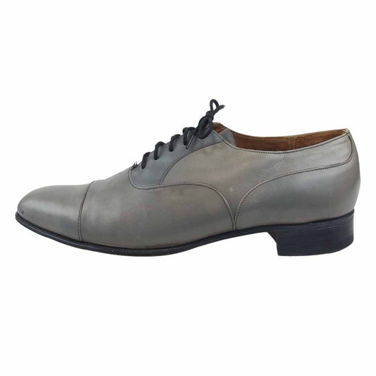 CHURCH'S チャーチ 内羽根 ストレートチップ グレー系 8.5【中古】