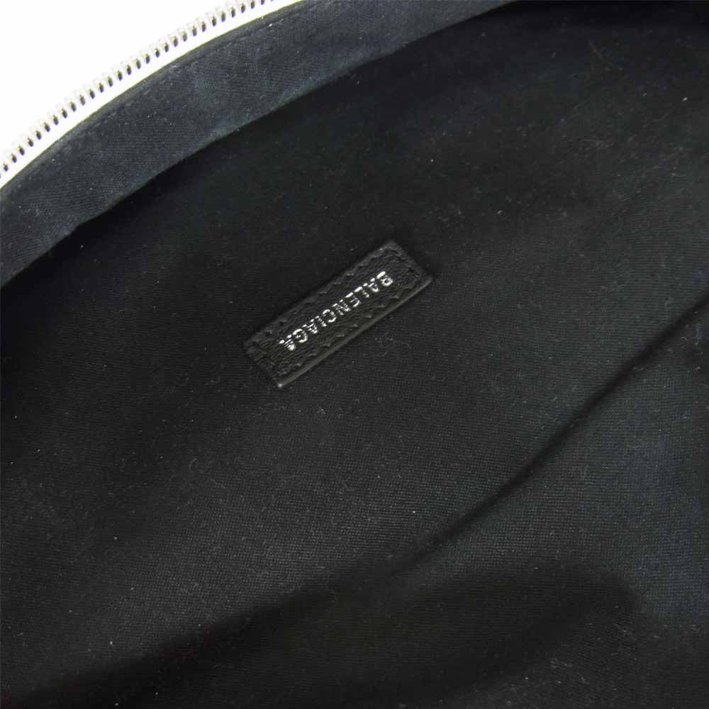 BALENCIAGA バレンシアガ 552375 EVERYDAY BELT PACK エブリデイ ベルト パック ボディ バッグ ホワイト系【美品】【中古】
