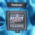 KADOYA カドヤ × kawasaki カワサキ ライディングライダース TCR シングル ブラック系 S【美品】【中古】