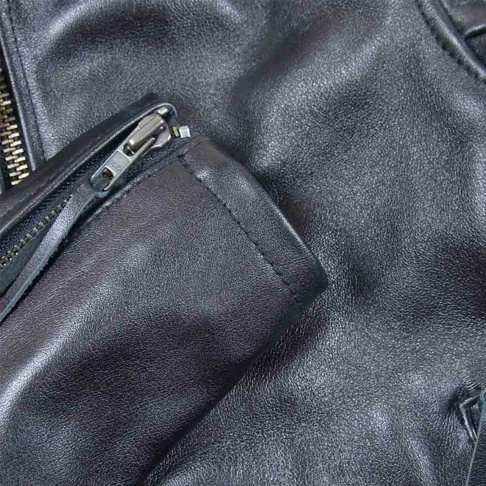 KADOYA カドヤ × kawasaki カワサキ ライディングライダース TCR シングル ブラック系 S【美品】【中古】