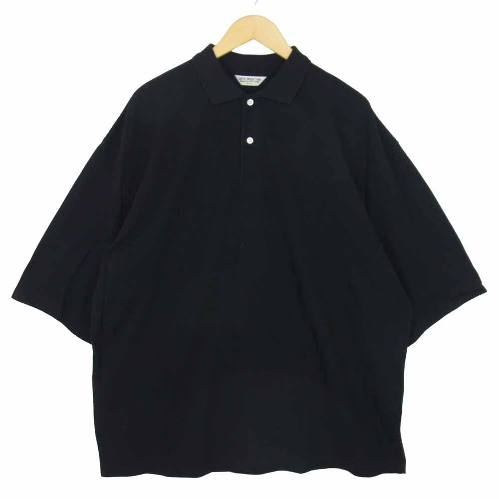 COOTIE クーティー Seed Stitch Skipper 半袖 ブラック系 M【中古】