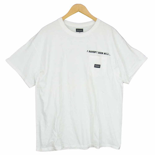 DESCENDANT ディセンダント fortune pocket Tee ポケット ホワイト系 4【中古】