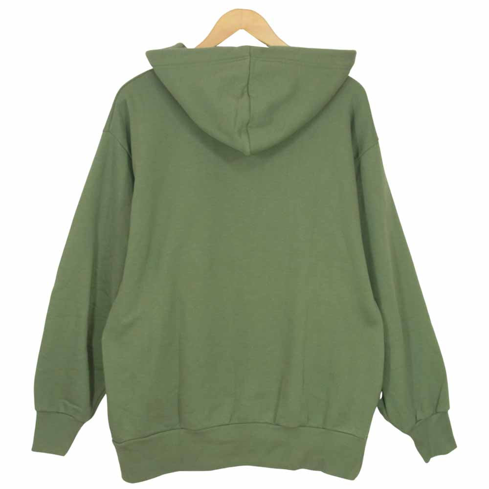 WTAPS ダブルタップス OUTRIGGER 02 SWEATSHIRT スウェット パーカー ハーフ ジップ グリーン系 03【中古】