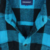 DESCENDANT ディセンダント 19AW vanning check ls shirt バッファロー チェック ヘビー ネル ブルー系 3【中古】