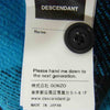 DESCENDANT ディセンダント 19AW vanning check ls shirt バッファロー チェック ヘビー ネル ブルー系 3【中古】