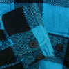 DESCENDANT ディセンダント 19AW vanning check ls shirt バッファロー チェック ヘビー ネル ブルー系 3【中古】
