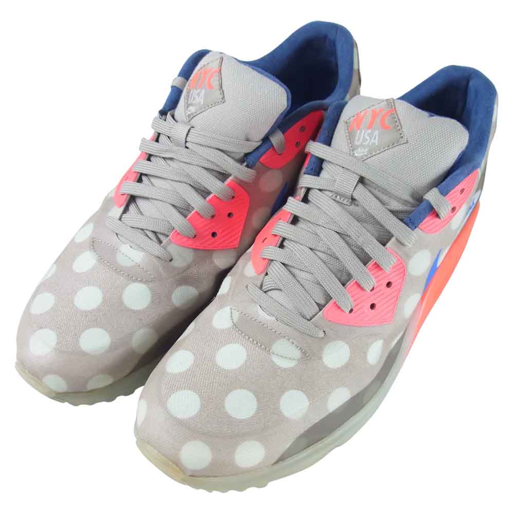NIKE ナイキ 667635-001  AIR MAX 90 ICE CITY QS NYC CITY PACK エアマックス シティパック スニーカー グレー系 US10.5【中古】