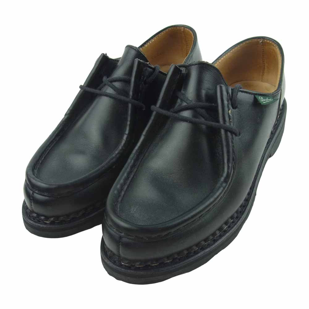 Paraboot パラブーツ 54740 MICHAEL GRIFF II LIS NOIR ミカエル グリフ チロリアン シューズ ブラック系 3.5【中古】