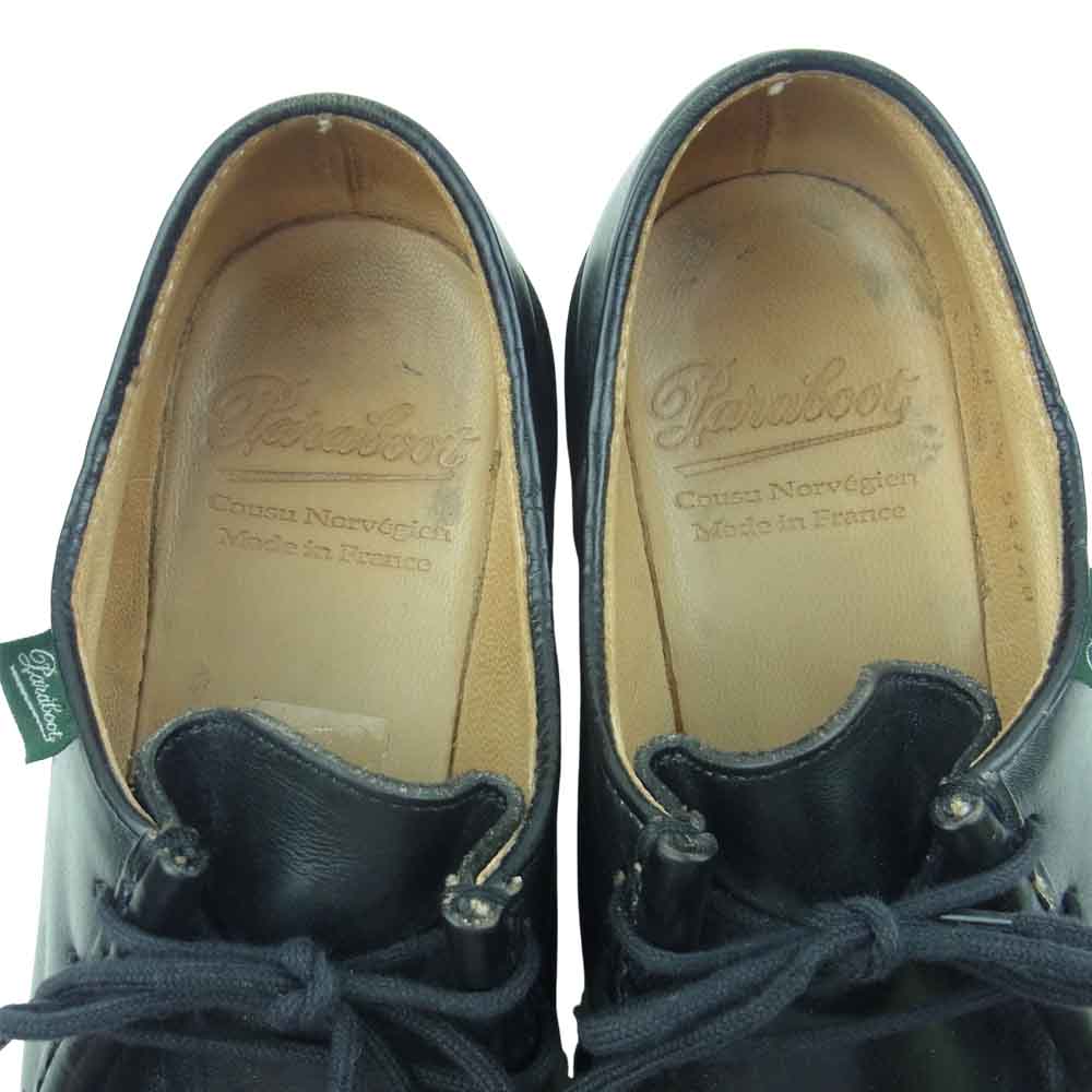 Paraboot パラブーツ 54740 MICHAEL GRIFF II LIS NOIR ミカエル グリフ チロリアン シューズ ブラック系 3.5【中古】