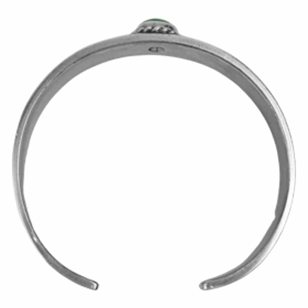 WINGROCK ウィングロック 銀縄 ターコイズ バングル シルバー系【中古】