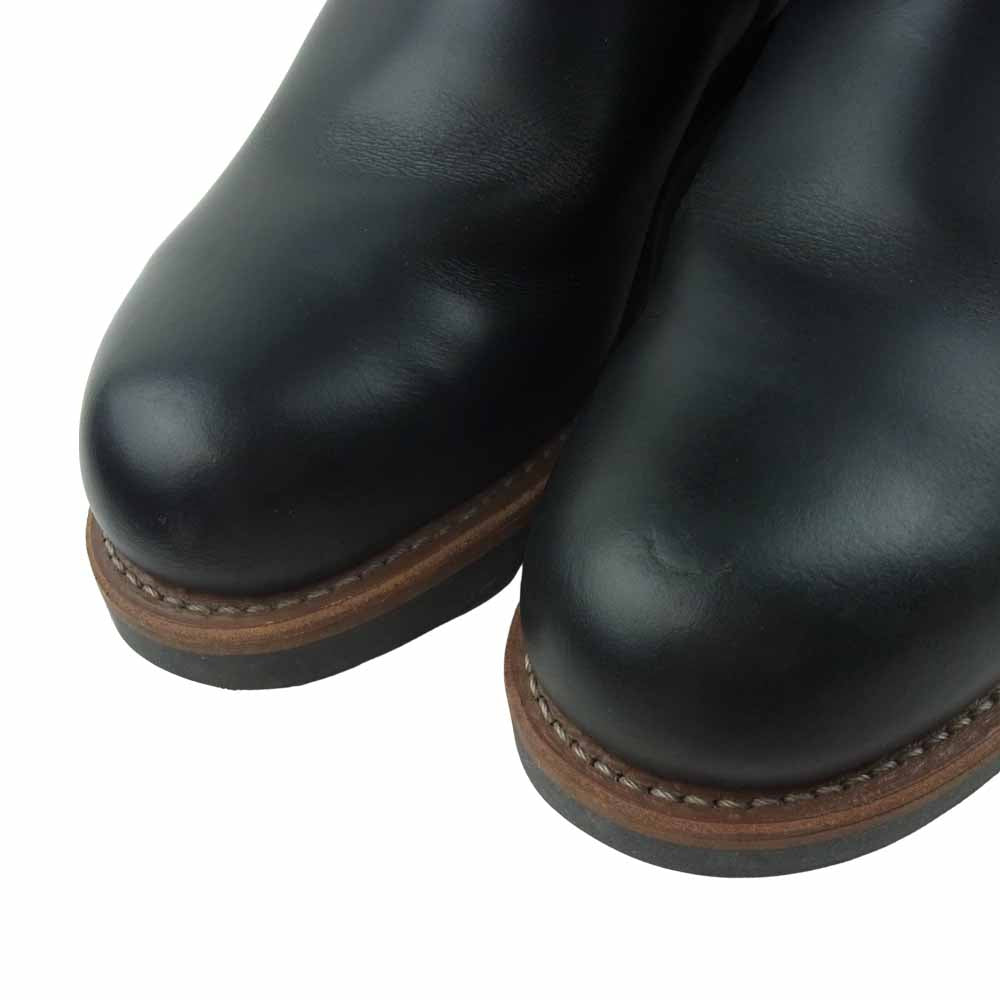RED WING レッドウィング 9268 茶芯 ENGINEER STSTOVEPIPE スティールトゥ ストーブパイプ クロンダイク ブーツ ブラック系 26cm【中古】