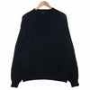 COMOLI コモリ S03-06008 極上美品 cashmere crew neck knit カシミヤ クルーネック ニット ブラック系 3【美品】【中古】