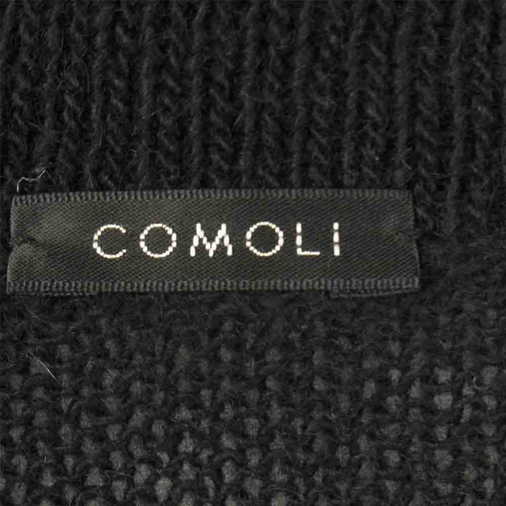 COMOLI コモリ S03-06009 極上美品 CASHMERE KNIT JACKET カシミヤ