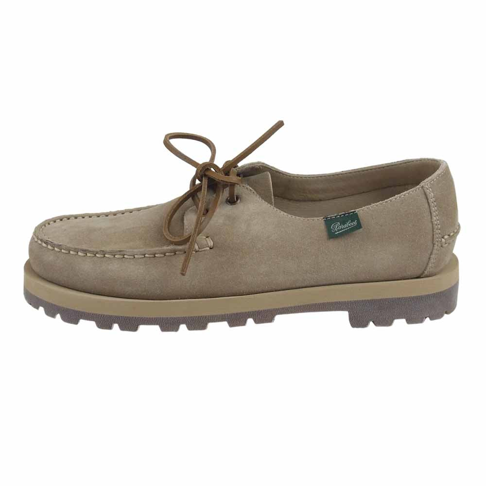 Paraboot パラブーツ 199037 SHIPS別注 DOMINGUE ドミンゴ スエード シューズ ベージュ系 8.5【新古品】【未使用】【中古】