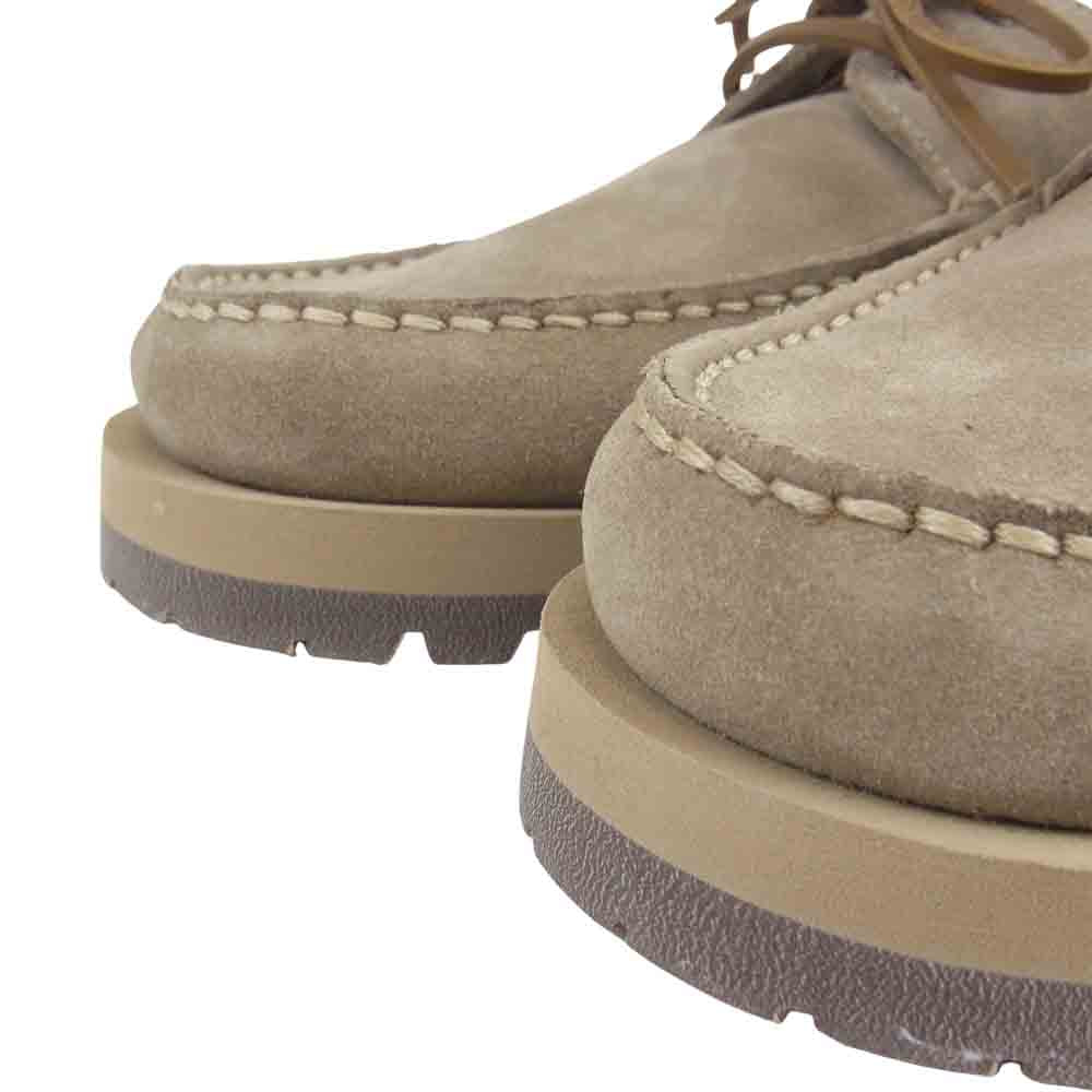 Paraboot パラブーツ 199037 SHIPS別注 DOMINGUE ドミンゴ スエード シューズ ベージュ系 8.5【新古品】【未使用】【中古】