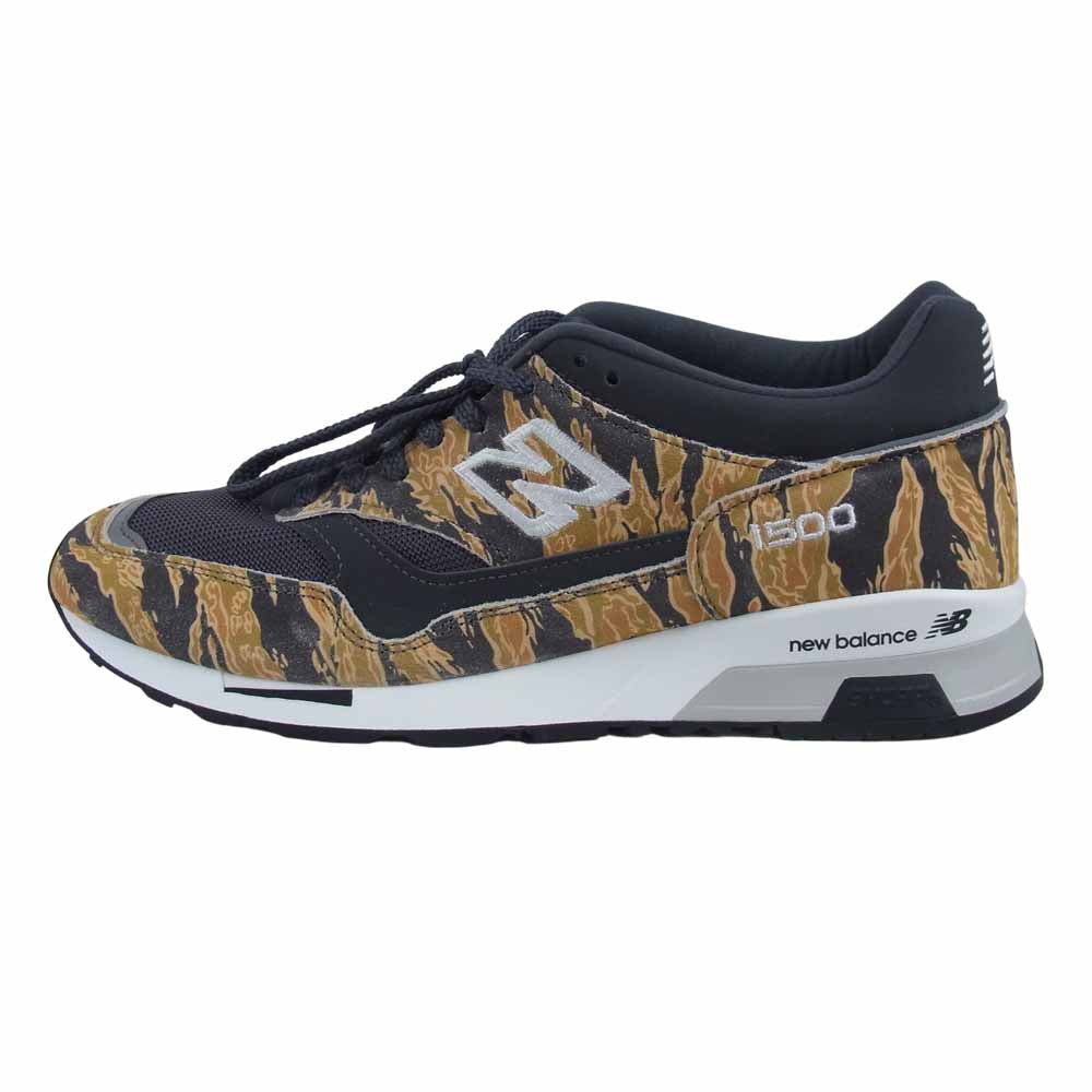 NEW BALANCE ニューバランス M1500PRA 英国製 TIGER CAMO ローカット スニーカー マルチカラー系 9.5【極上美品】【中古】