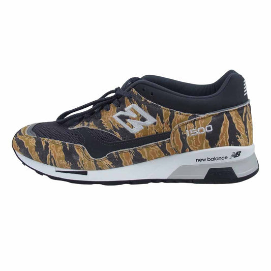 NEW BALANCE ニューバランス M1500PRA 英国製 TIGER CAMO ローカット スニーカー マルチカラー系 9.5【極上美品】【中古】