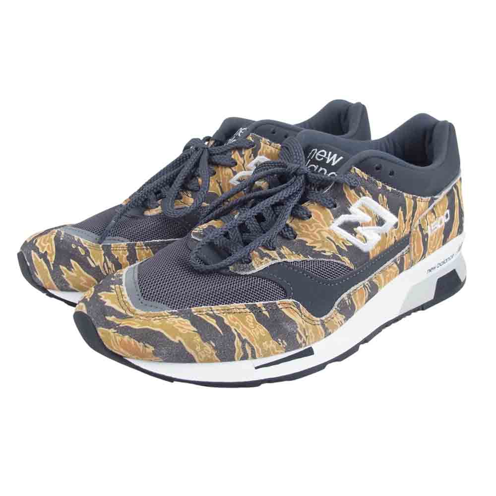 NEW BALANCE ニューバランス M1500PRA 英国製 TIGER CAMO ローカット スニーカー マルチカラー系 9.5【極上美品】【中古】
