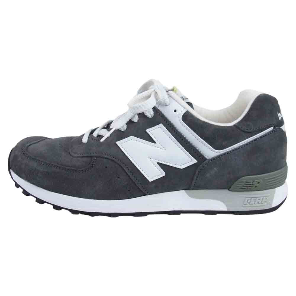 NEW BALANCE ニューバランス M567GRS 英国製 スエード ローカット スニーカー グレー系 USA9.5【極上美品】【中古】