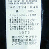 Yohji Yamamoto ヨウジヤマモト 18AW GV-T24-040 GroundY GV-T24-040 Asymmetric line cutsew アシンメトリー ロゴ ライン 長袖 Tシャツ ブラック系 3【中古】