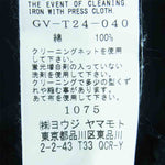 Yohji Yamamoto ヨウジヤマモト 18AW GV-T24-040 GroundY GV-T24-040 Asymmetric line cutsew アシンメトリー ロゴ ライン 長袖 Tシャツ ブラック系 3【中古】