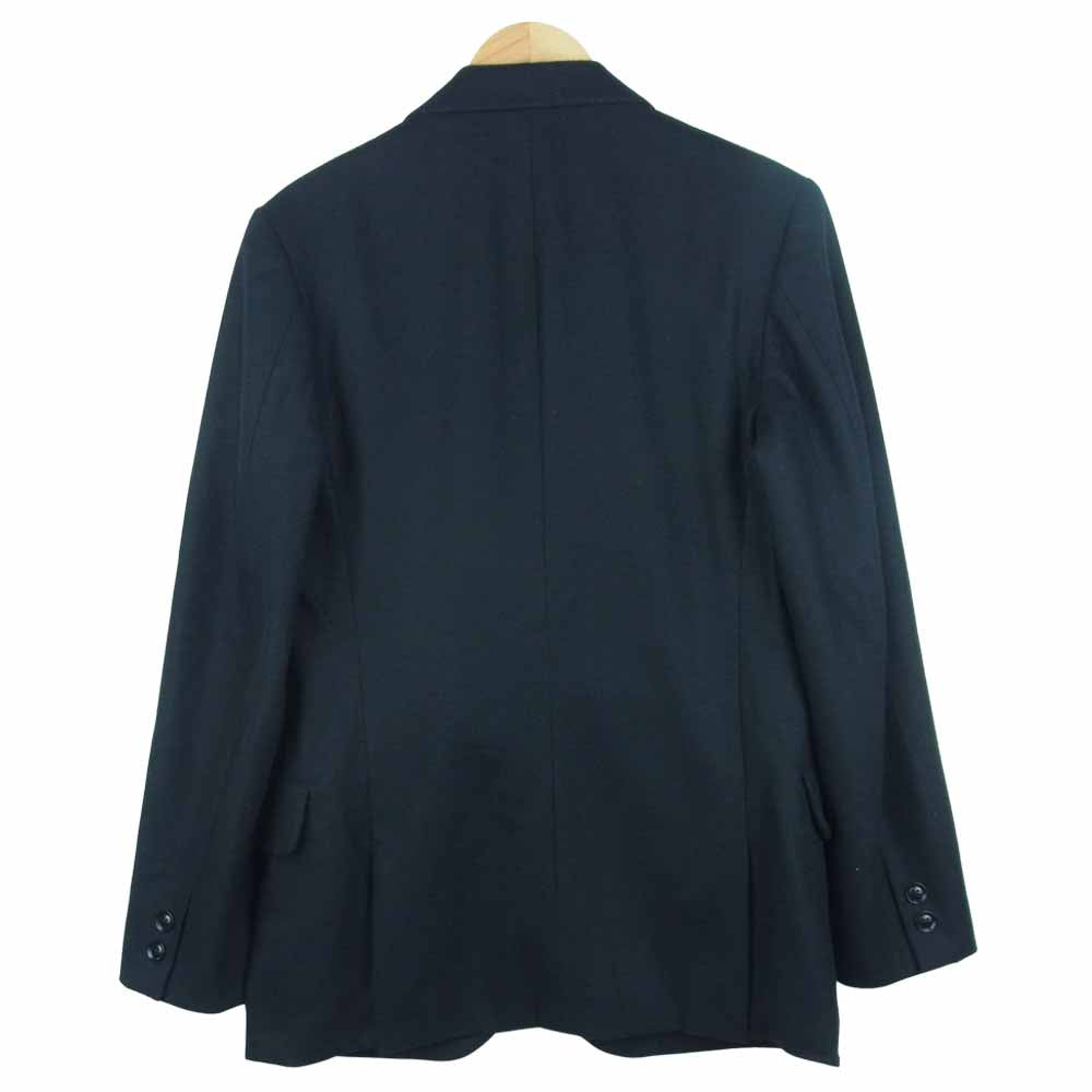 Yohji Yamamoto ヨウジヤマモト 20AW HR-J65-502 POUR HOMME プールオム WOOL/NYLON BELT SINGLE JACKET ウール ナイロン ベルト シングル ジャケット ブラック系 1【極上美品】【中古】