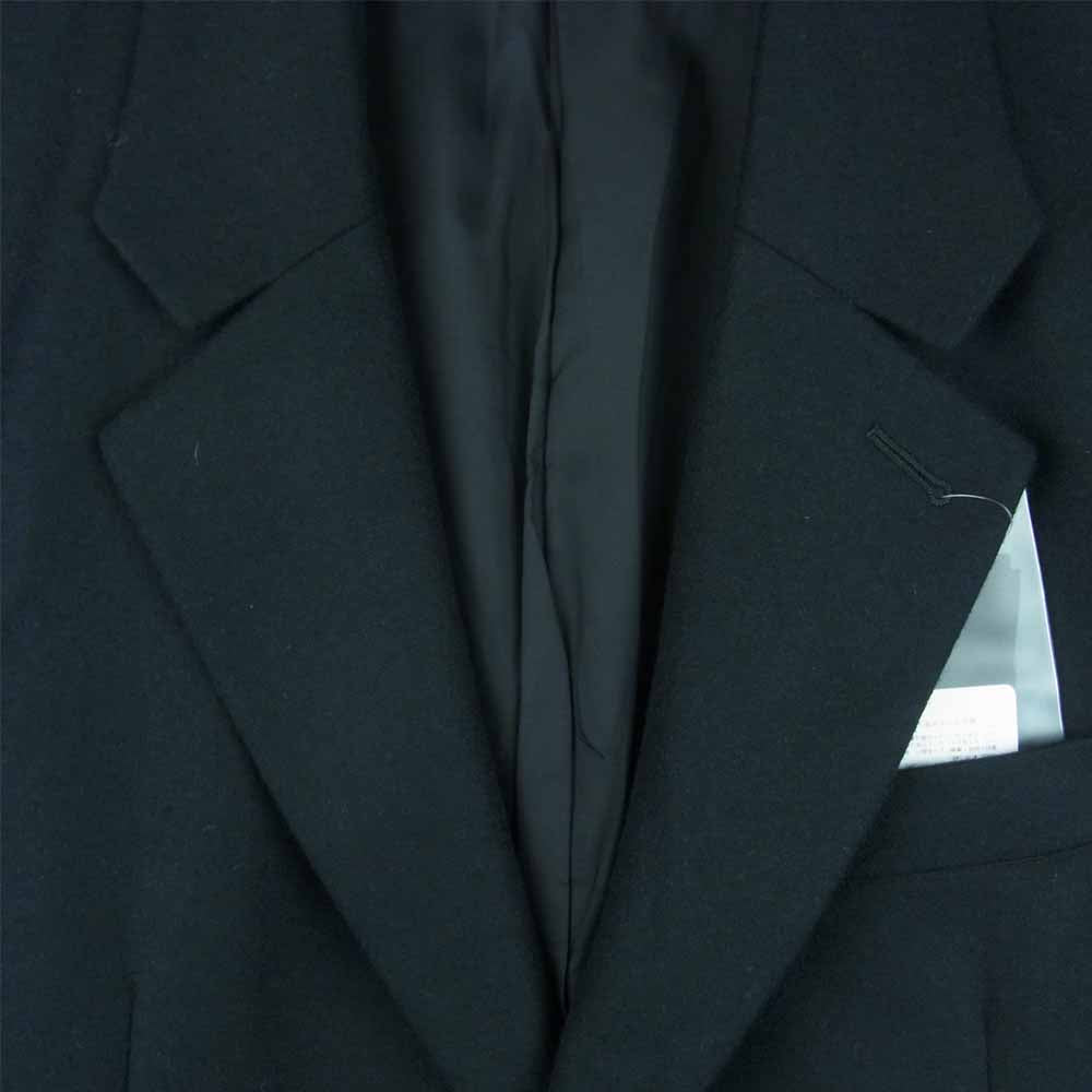 Yohji Yamamoto ヨウジヤマモト 20AW HR-J65-502 POUR HOMME プールオム WOOL/NYLON BELT SINGLE JACKET ウール ナイロン ベルト シングル ジャケット ブラック系 1【極上美品】【中古】