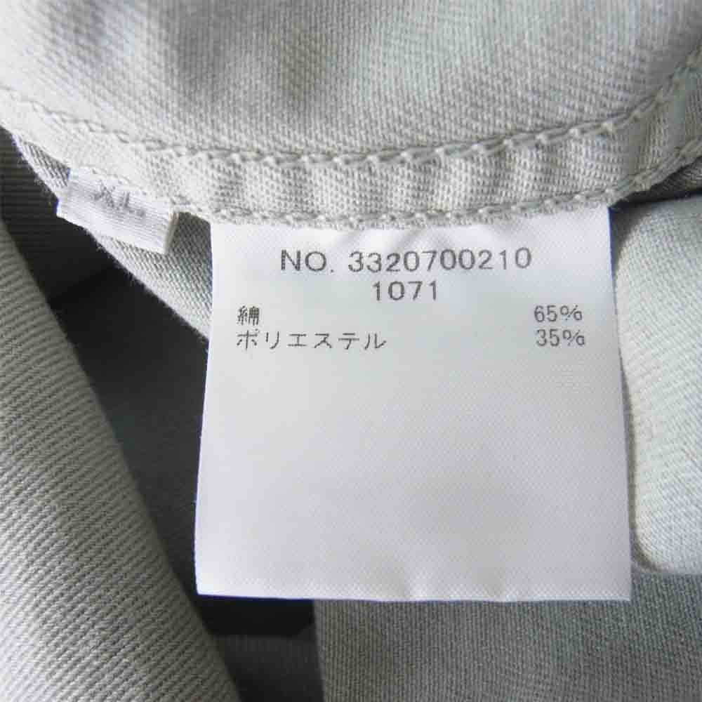 Ron Herman ロンハーマン TC Color Denim Work Shirt TCカラー デニム 半袖 ワークシャツ カーキ系 XL【中古】