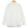 PRADA プラダ UCM608 F62 ストレッチ ポプリン スリムフィット シャツ ホワイト系 43【中古】