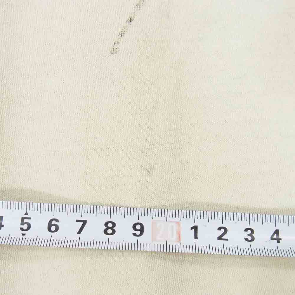 Yohji Yamamoto ヨウジヤマモト Y-3 ワイスリー FQ4115 M DISTRESSED SIGNATURE SS TEE ベージュ系 XL【美品】【中古】