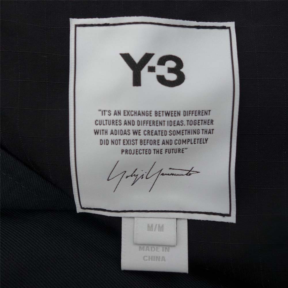 Yohji Yamamoto ヨウジヤマモト Y-3 ワイスリー GV4225 M CLASSIC LIGHT RIPSTOP UTILITY PANTS 黒 ブラック系 M【極上美品】【中古】