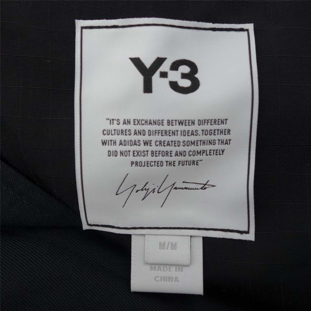 Yohji Yamamoto ヨウジヤマモト Y-3 ワイスリー GV4225 M CLASSIC LIGHT RIPSTOP UTILITY  PANTS 黒 ブラック系 M【極上美品】【中古】