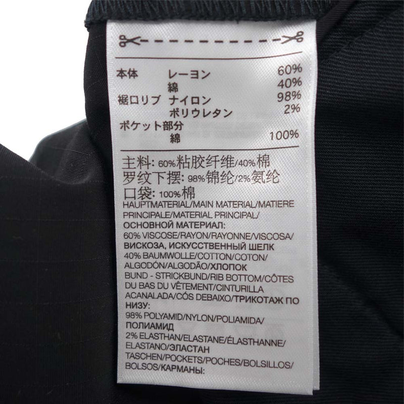Yohji Yamamoto ヨウジヤマモト Y-3 ワイスリー GV4225 M CLASSIC LIGHT RIPSTOP UTILITY PANTS 黒 ブラック系 M【極上美品】【中古】