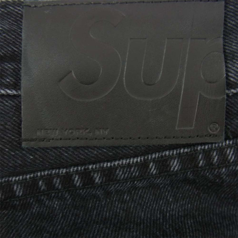 Supreme シュプリーム Stone Washed Black Slim Jean ブラック系 36【中古】