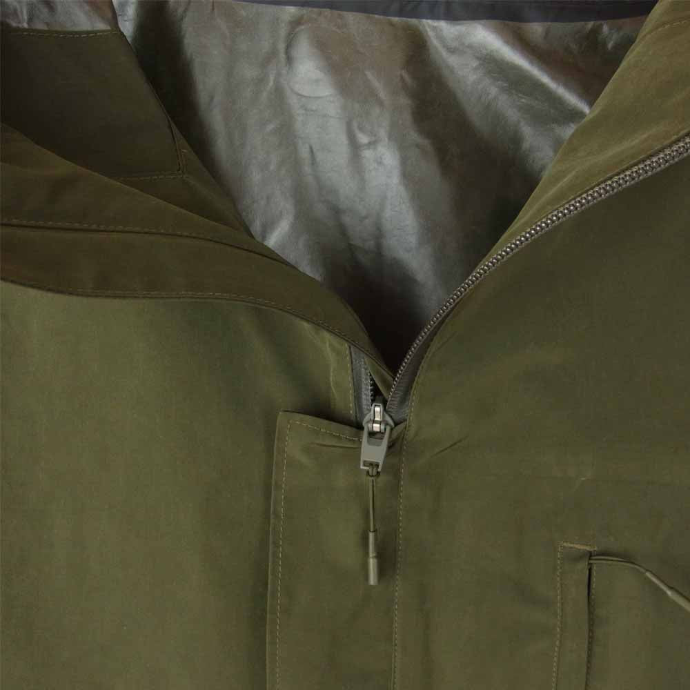 Yohji Yamamoto ヨウジヤマモト Y-3 ワイスリー GU2570 M CLASSIC DORICO NYLON PARKA カーキ系 L【中古】