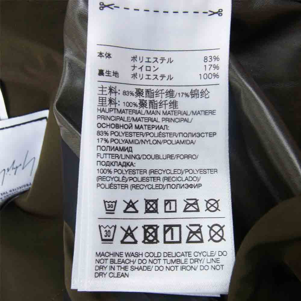 Yohji Yamamoto ヨウジヤマモト Y-3 ワイスリー GU2570 M CLASSIC DORICO NYLON PARKA カーキ系 L【中古】