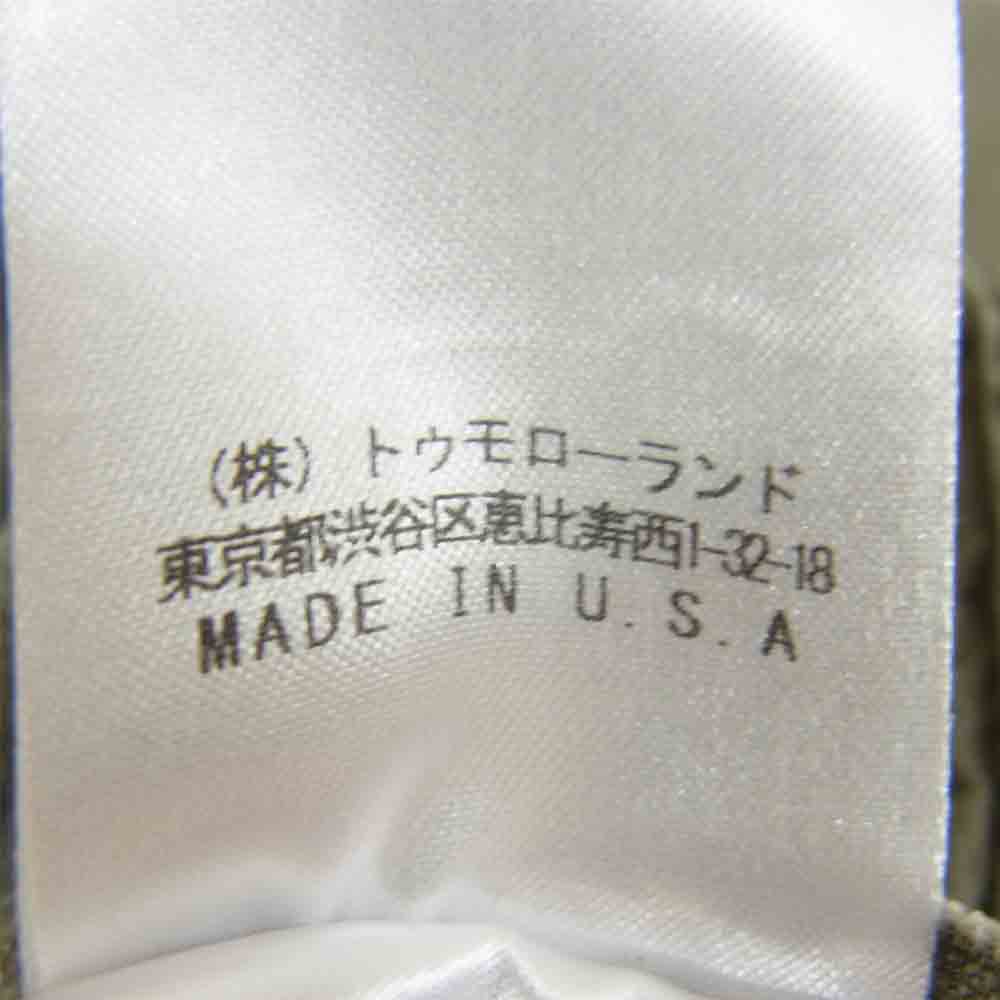 グレッグローレン 国内正規品 The Tent Zip Front Studio Shirt 解体再構築 ヴィンテージテント生地 リメイク ジップアップ 半袖 シャツ カーキ系 3【中古】