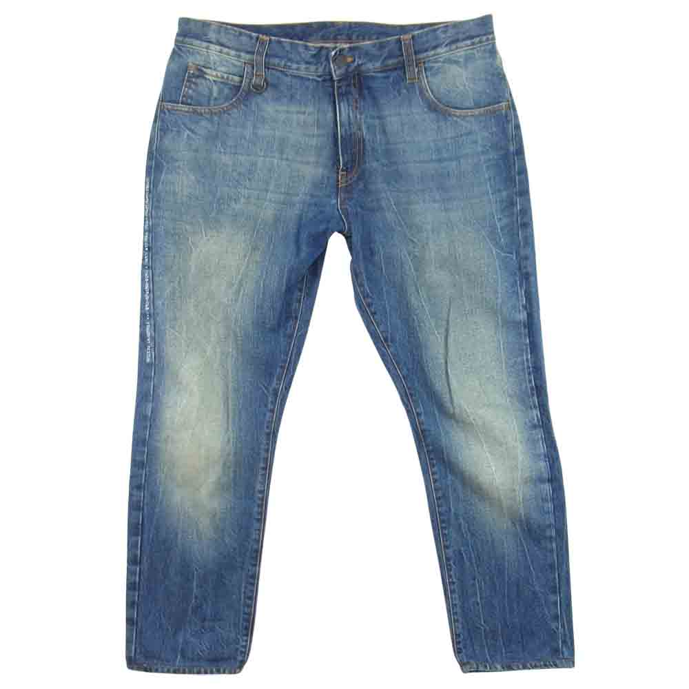 MONCLER モンクレール 18AW D209U1200130 549XB GENIUS ジーニアス FRAGMENT HIROSHI FUJIWARA フラグメント デニムパンツ インディゴブルー系 50【中古】