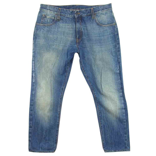 MONCLER モンクレール 18AW D209U1200130 549XB GENIUS ジーニアス FRAGMENT HIROSHI FUJIWARA フラグメント デニムパンツ インディゴブルー系 50【中古】