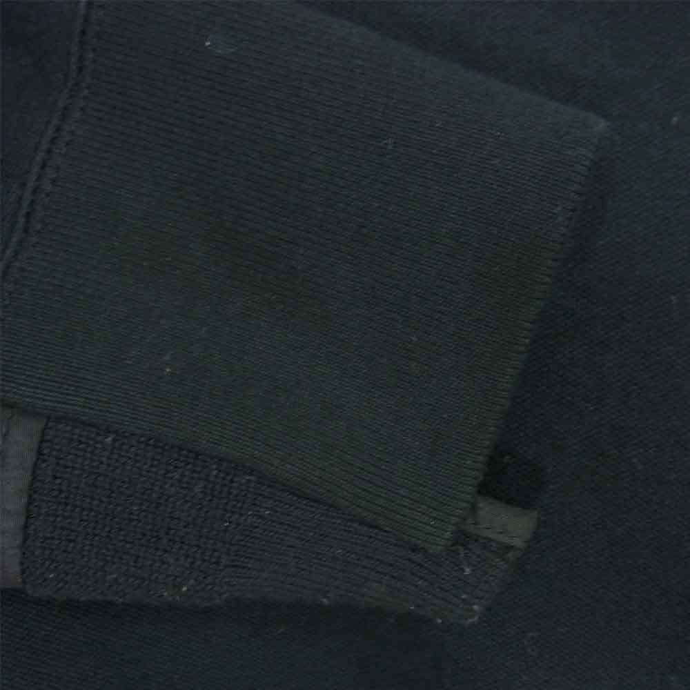 Sacai サカイ 19AW SCM-032 Sponge Sweat MA-1 Pullover 再構築 ドッキング スウェット ブラック系 2【中古】